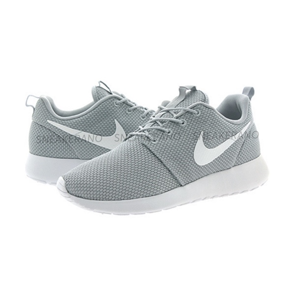 Nike roshe run grey black Clearance